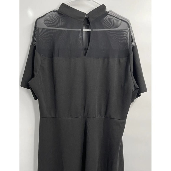 SHEIN Curve High Low Hem‎ Blouse Black 4XL - Picture 7 of 9